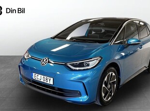 Volkswagen ID.3Pro Performance 150 KW 59 KWH BATTERI 2024, Halvkombi