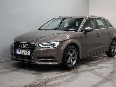 Audi A3 Sportback 1.6 TDI 110hk S Tronic Fjärrvärme Drag S&V