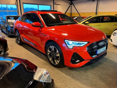 Audi E-Tron Sportback 55 Quattro S-Line 408hk (Panorama/Drag