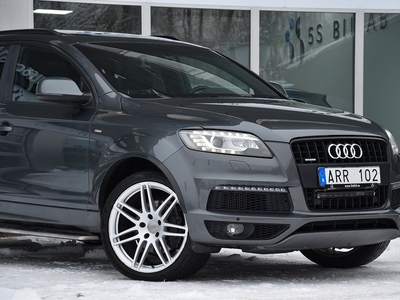 Audi Q7 3.0 TDI V6 Q TipTronic S-LINE PANO DRAG VÄRM 7-SITS