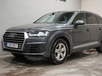 Audi Q7 50 TDI 286hk quattro S-Line Evolution Drag Värmare