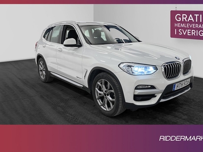 BMW X3 xDrive20d 190hk X-line Navi Senosorer Gesture Drag