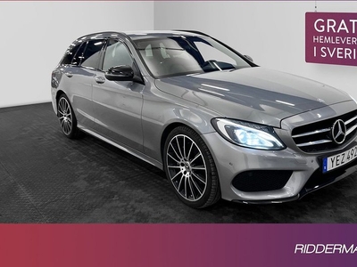 Mercedes C200Benz C 200 T AMG Burmester Skinn Drag Navi 2016, Kombi