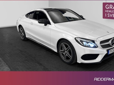 Mercedes C220Benz C 220 d Coupé AMG Burm Pano Kamera Navi 2016, Sportkupé