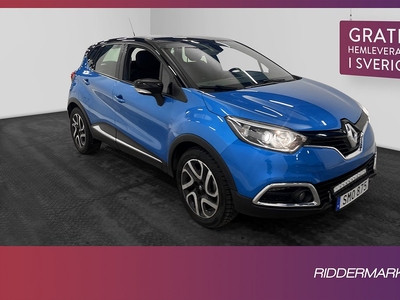 Renault Captur 1.2 TCe 120hk Dynamique Navi Sensorer Välserv