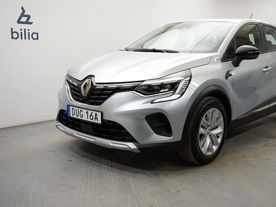 Renault CapturTCe 90 Zen, Bluetooth, USB och AUX, Easy Link 7tMultimediasys 2021, Halvkombi