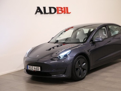 Tesla Model 3Long Range AWD Dual Motor Long-Range Läder Pano Nav 2022, Halvkombi