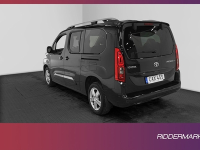 Toyota ProAce City Verso Lång 1.2 HUD B-Kamera 7Sits 1-Ägare