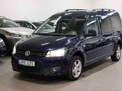 Volkswagen Caddy 1.6 TDI Maxi Kombi 7-SITS GPS DUBBLA BAKDÖRRAR