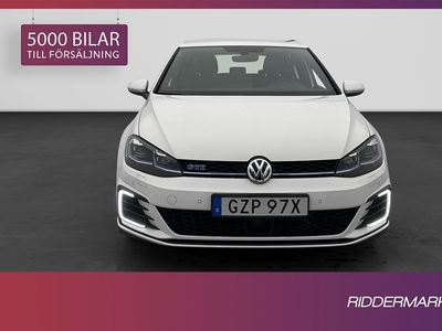 Volkswagen Golf GTE 204hk Cockpit Carplay Dragkrok Välservad