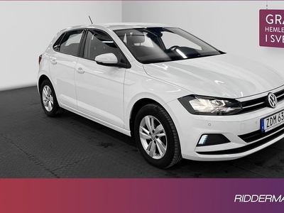 Volkswagen PoloTSI Standard Plus Komfort Sensorer 2018, Halvkombi