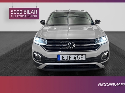 Volkswagen T-CROSS 1.0 TSI 110hk Plus Kamera CarPlay