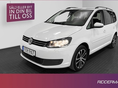 Volkswagen Touran1.4 TSI EcoFuel Kamera Dragkrok 2015, SUV