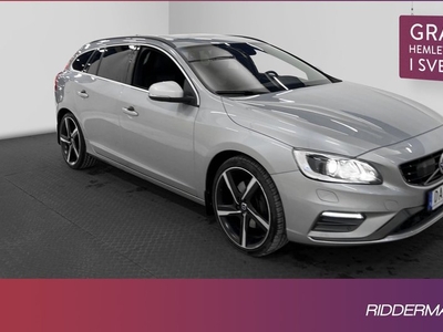 Volvo V60D4 AWD R-Design VOC Pano H K Värm Kamera Navi Drag 2016, Kombi