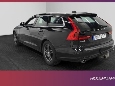 Volvo V90 D5 AWD 235hk Momentum Adv D-värm VOC Skinn Drag