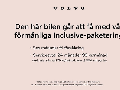 Volvo XC40 B3 FWD Bensin Core Förarstöd II Klimatpaket Parkeringssupport