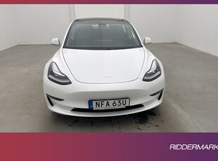 Tesla Model 3 Long Range AWD Dragkrok Autopilot Svensksåld