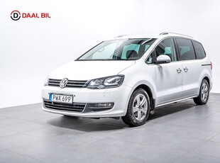 Volkswagen Sharan 2.0 TDI 4M 184HK PREMIUM 6-SITS P-VÄRM