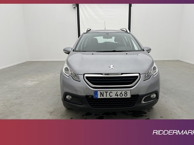 Peugeot 2008 1.2 82hk M&K Värmare Touchskärm Låg Skatt