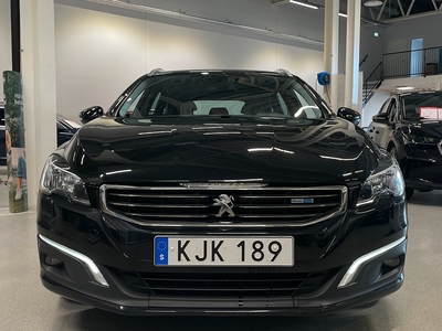 Peugeot 508 SW 1.6 BlueHDi Euro 6 BT PDC Låga Mil | MOMS