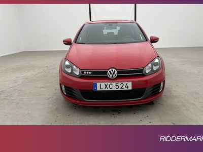 Volkswagen Golf GTD 2.0 TDI 170hk T-lucka Skinn Navi Keyless