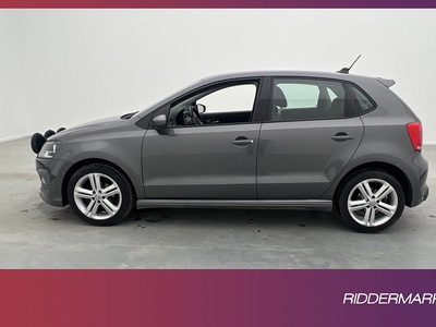 Volkswagen Polo 1.2 TSI 90hk R-Line Farthållare P-sensorer