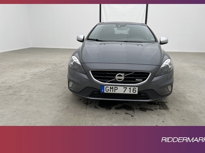 Volvo V40 D3 R-Design Pano Värmare Kamera VOC Navi Skinn