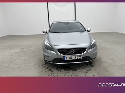 Volvo V40 D4 177hk R-Design VOC Värm GPS Sensorer Skinn Drag