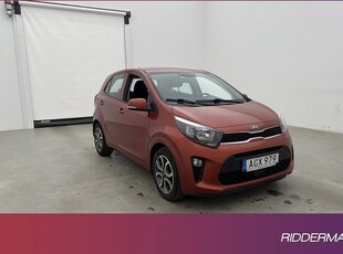 Kia Picanto1.0 MPI Advance Kamera Rattvärme Välservad 2019, Halvkombi