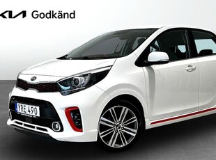 Kia PicantoGT-LINE 1.0 T-GDI GODKÄND VINTERHJUL 2019, Halvkombi