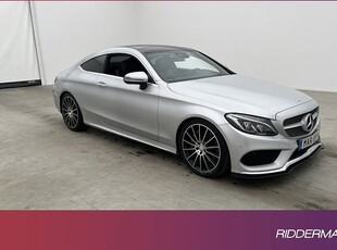 Mercedes C300Benz C 300 Coupé AMG Sport Pano Kamera Sportavgas 2016, Sportkupé