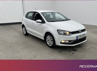 Volkswagen Polo1.2 TSI En-brukare Bluetooth Välservad 2016, Halvkombi