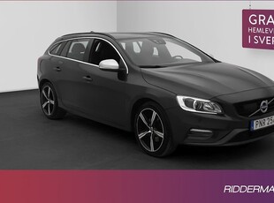 Volvo V60D3 R-Design VOC Kamera Navi Rattvärme BLIS 2017, Kombi