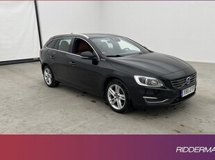 Volvo V60D5 Plug-in AWD Summum PVärm Taklucka Drag VOC 2016, Kombi