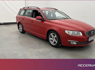 Volvo V70D4 Momentum Värm Sensorer Halvskinn Drag Välserv 2015, Kombi