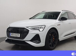 Audi e-tron quattroE-Tron 55 quattro S-line Black Ed. Pano HUD Drag V-Hjul 2022, Personbil