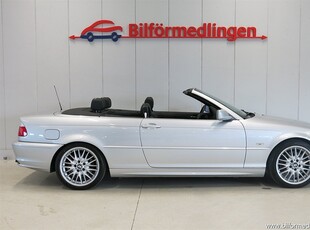 BMW 330 Ci 231Hk Cabriolet Hardtop Skinn ACC