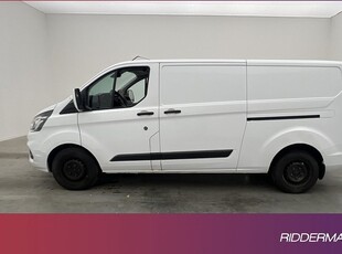 Ford CustomTransit L2 Värm B-Kamera CARPLAY 2xDörr 3-Sits 2019, Minibuss