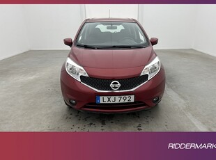 Nissan Note 1.2 80hk Två-Bruk Farthållare Välserv 0,47L/Mil