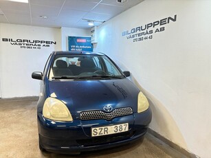 Toyota Yaris 5-dörrar 1.0 VVT-i 68HK /Ny Besiktad /Kamkedja