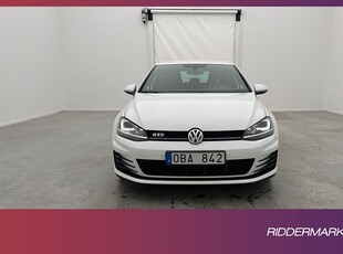 Volkswagen Golf GTD 184hk Dynaudio Skinn Sensorer Navi Drag