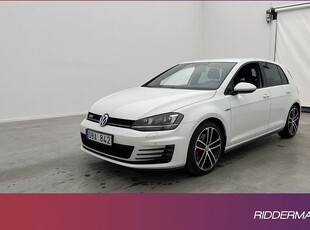 Volkswagen GolfGTD Dynaudio Skinn Sensorer Navi Drag 2014, Halvkombi