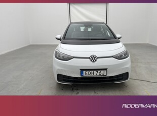 Volkswagen ID.3 Pro Performance 204hk Backkamera Pvärm Navi