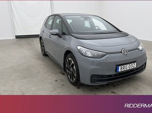 Volkswagen ID.3Pro Performance Life Navi Värm CarPlay 2021, Halvkombi