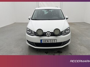 Volkswagen Sharan TDI 4M Premium 7-Sits Eldörrar Värm Drag