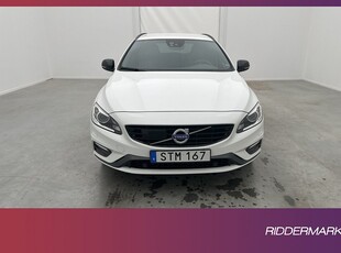 Volvo V60 D5 Plug-in AWD R-Design VOC Värm Kamera Skinn Drag