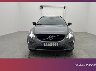 Volvo XC60 D4 AWD R-Design VOC Värmare Pano Navi Dragkrok