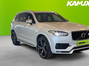 Volvo XC90D5 AWD R-design Pano B W 7-sits 360-Kam Drag 235h 2017, SUV