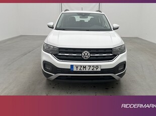 Volkswagen T-CROSS 1.0 TSI 95hk Sensorer CarPlay Farthållare