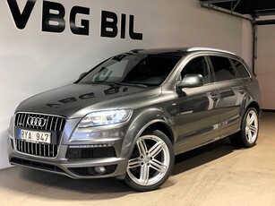 Audi Q7 3.0 TDI V6 Q S Line Pano Drag Värmare Luftfjäd 7sits